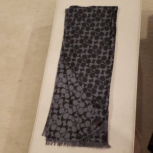 Coach reversible scarf